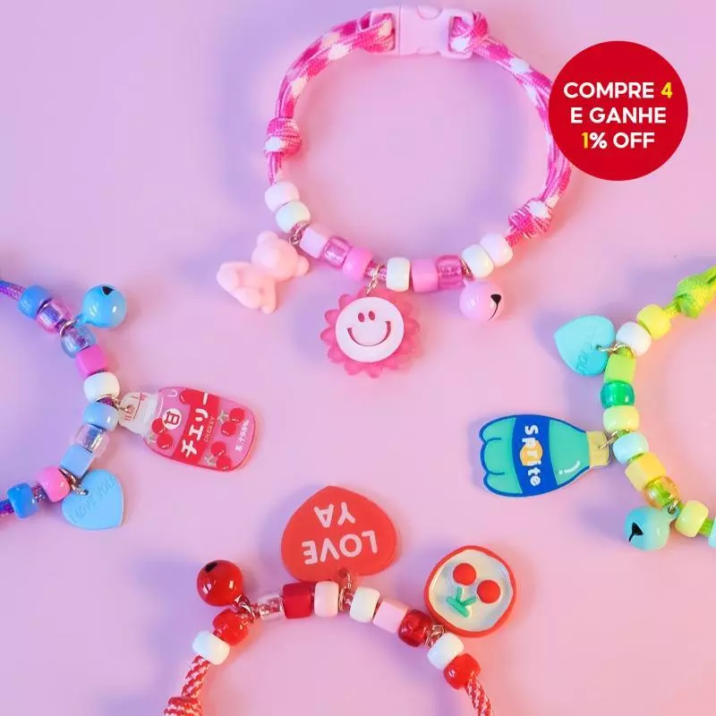 Coleira Pet com Pingente e Sino