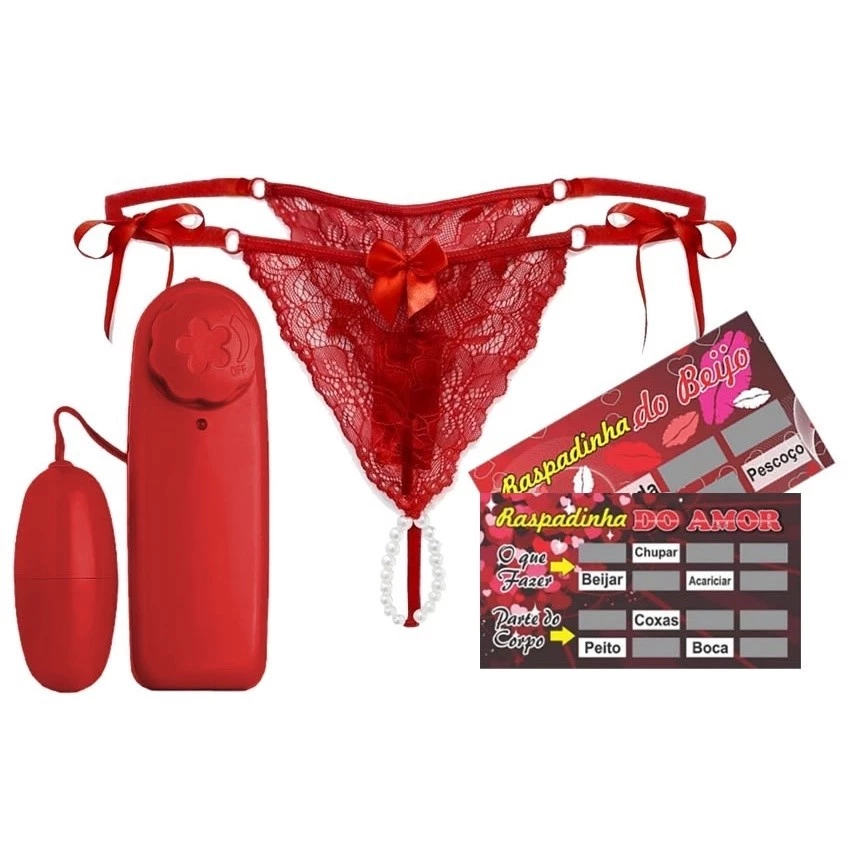 KIT PASIÓN - Vibrador Bullet + Braga Tailandesa