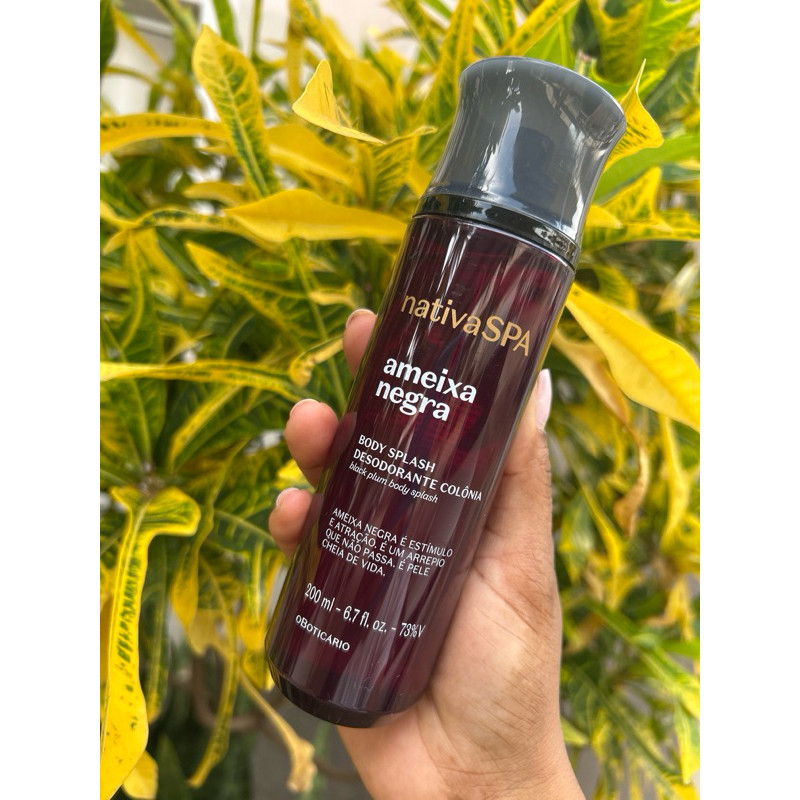 Body Splash Nativa SPA Ameixa Negra 200ml
