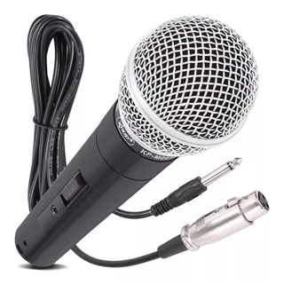 Microfone Profissional Alta Qualidade 5 Metro Cabo Cantar Karaokê Palestras Igrejas