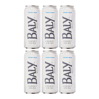 Energético Baly Coco e Açai 473ml x 6 UN