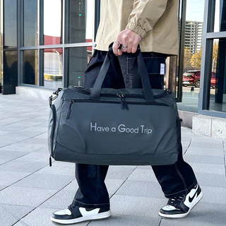 Bolsa de viagem de grande capacidade, bolsa esportiva moderna em tecido Oxford, bolsa de viagem de alta qualidade marisa em Oferta na Shopee