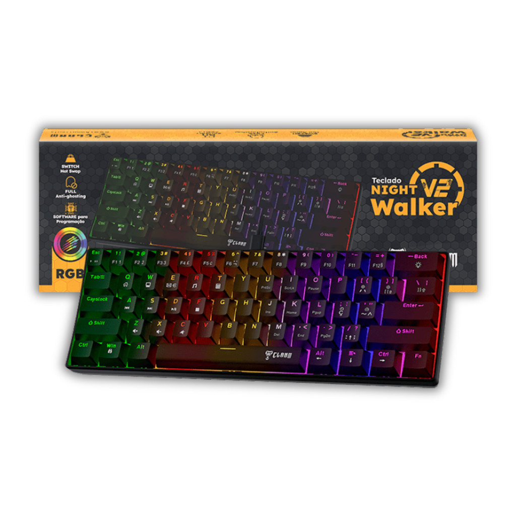 teclado mecanico switch red rgb em Promoção na Shopee Brasil 2026