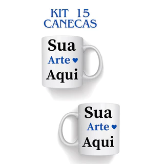 15 CANECA DE PORCELANA PERSONALIZADA PARA SEU EVENTO