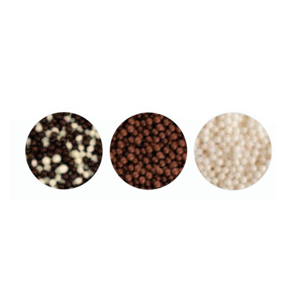 Artimagem Confeito Mini Ball 50g Branco Preto ou Misto