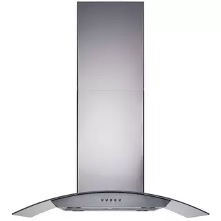Coifa De Ilha Cadence Gourmet Vidro Curvo 90cm 220V