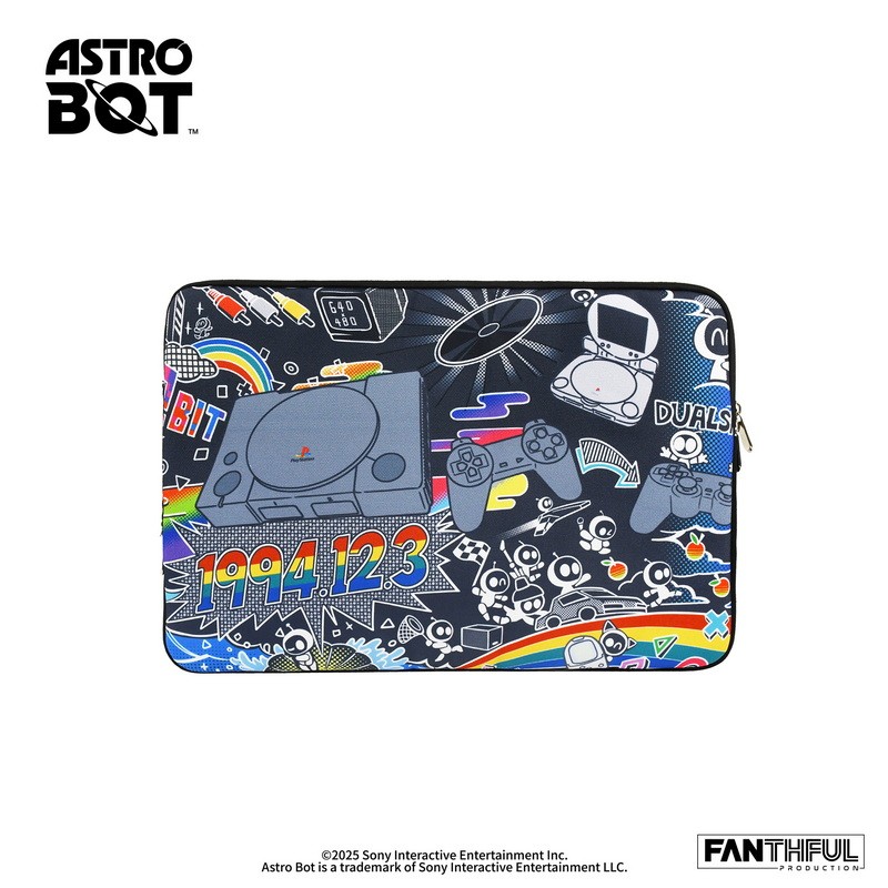 PlayStation Cosmic Robot AstroBot Laptop Liner Bag Mercadoria de jogo ...