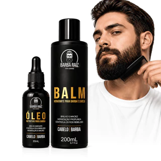 Kit Barba Raiz Óleo + Balm