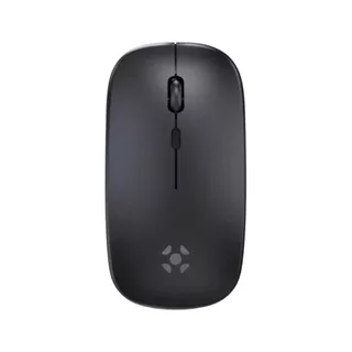 Mouse Fortrek MS14 Slim Recarregável Bluetooth Wireless 2.4G Preto 800 1200 1600 DPI