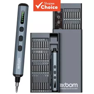 Conjunto Mini Parafusadeira Philips sem Fio (68 Peças) – Recarregável, para Reparo de Celular/Notebook
