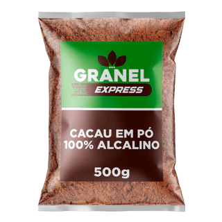 Cacau em Pó 100% Alcalino 500g - Granel Express em Oferta na Shopee