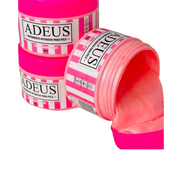 ADEUS - CREME ROSA MULTIFUNCIONAL KIT 3 UNID ORIGINAL | Shopee Brasil