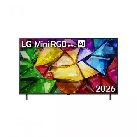 Smart TV LG Mini 55MRGB85BSC 55 4K Ultra HD Mini LED Preto Bivolt