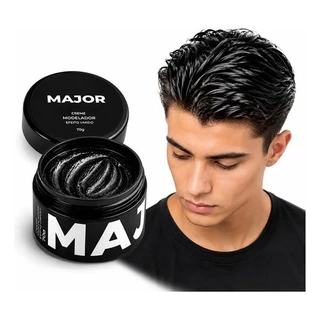 Pomada Efeito Molhado Cabelo Fixa Profissional Masculina