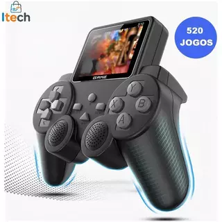 Vídeo Game Retro 520 Em 1 Console Com 520 Jogos Tela 2.4"-itech