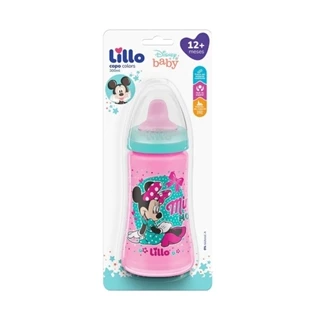 Copo Lillo Colors Disney Minnie 300ml Rosa em Oferta na Shopee