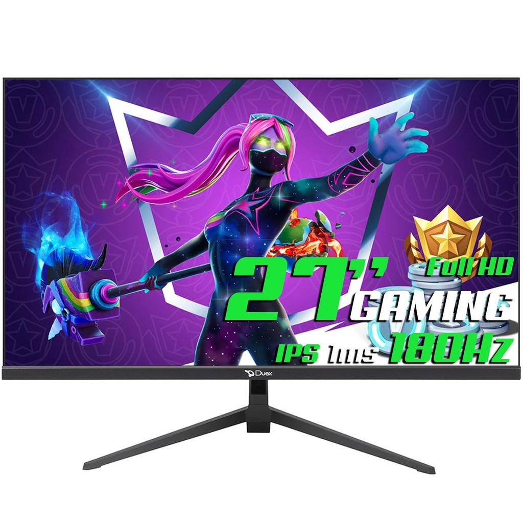 MONITOR GAMER DUEX, 27 POL, FULL HD, 1MS, 180HZ, IPS, FREESYNC, HDMI/DP ...
