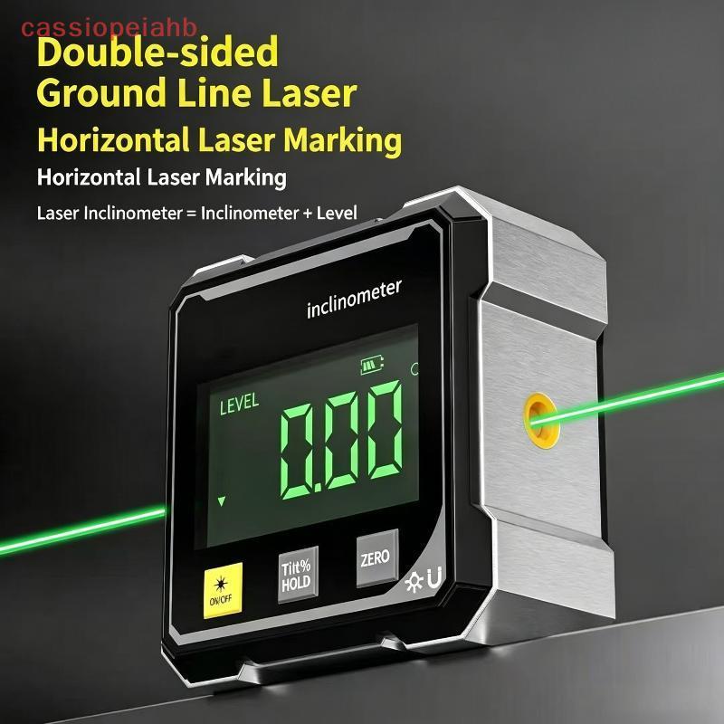 Inclinômetro Digital De Laser Verde-Alto Para Marcenaria E Casa