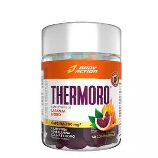 Thermoro Termogenico Bodyaction - 60 comprimidos - 200mg de cafeína