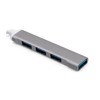 Hub Usb 3.0 Metal 4 Portas 5 Gbps Para PC Notebook Bommax BM A057