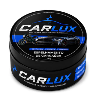 Cera Carnaúba Automotiva Pintura Queimada Revitalizadora 120g Polimento Brilho Profundo Toque Liso Repelência à Água
