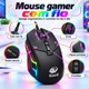 Kit Gamer Teclado Mouse RGB USB com Fio ABNT2 Mouse 6 Botões DPI Ajustável 1200 a 3600 Keedi TEC801