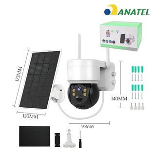 Câmera HD WiFi Solar Sem Fio Externa Bateria Embutida marisa em Oferta na Shopee