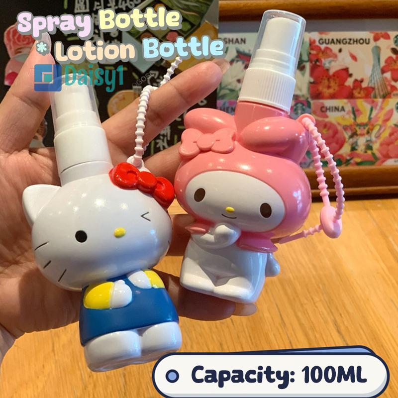 Daisy1 Sanrio Hello Kitty Garrafa De Viagem Portátil Loção Banho Desinfetante Repelente De Mosquitos Novo