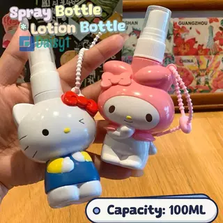 Daisy1 Sanrio Hello Kitty Garrafa De Viagem Portátil Loção Banho Desinfetante Repelente De Mosquitos Novo