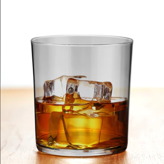 Kit 12 Copos Whisky 290ml Acrílico Cristalino Premium | Bar, Festa e Presente