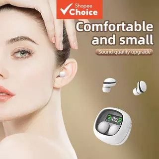 Fones de Ouvido Intra-Auriculares Sem Fio TWS Mini Earphones Controle por Toque IPX5 À Prova D'Água Fones Dinâmicos com