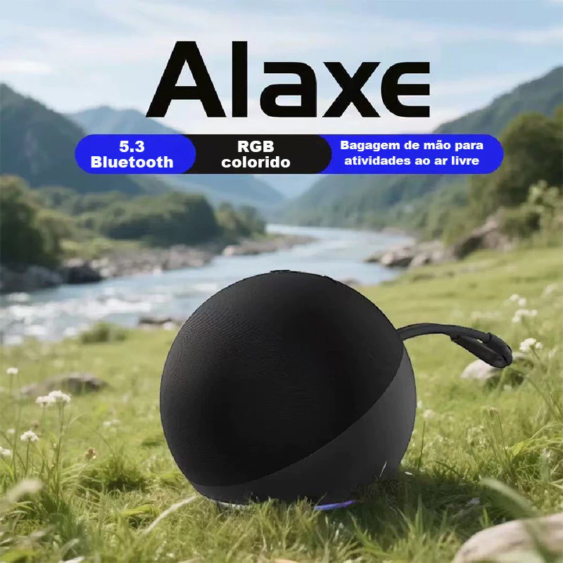 Caixa de som original Alaxe Echo Dot 5 geração com envio imediato e melhor preço - 3
