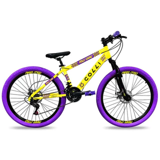 Bicicleta Grau Aro 26 Freio a Disco Quadro 13,5 Polegadas Colli em Oferta na Shopee