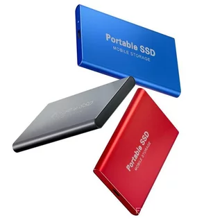 Disco De Estado Sólido Externo Portátil De Alta Velocidade SSD De 500 Gb/1 Tb/2/4