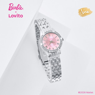 Barbie™ X Lovito Relógio de Quartzo com Corrente Elegante