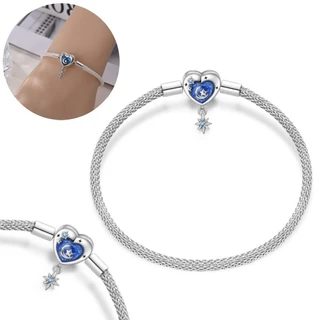 Pulseira Original corrente de osso de cobra S925 prata senhoras moda jóias adequadas DIY jóias presente de aniversário
