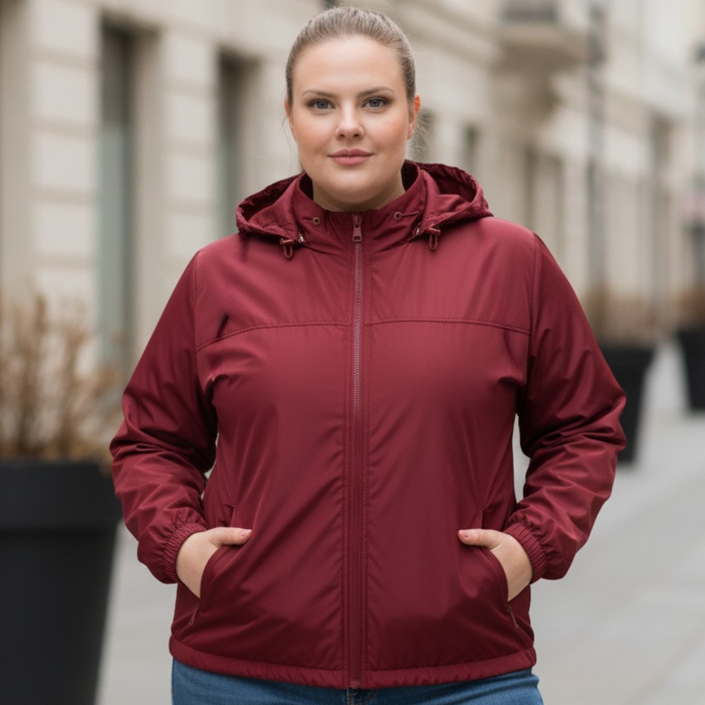Corta Vento Feminino Plus Size Jaqueta Impermeável Casaco Aspen