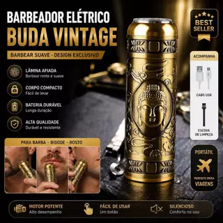 Mini Barbeador navalha Barbear Recarregável Máquina Barber Cortar Cabelo E Aparador Pelo Barba