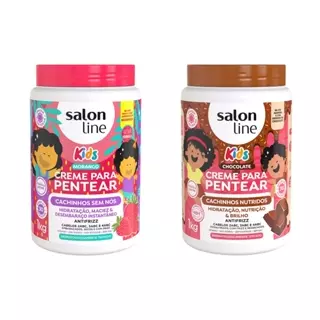 Kit Creme para Pentear Morango com Chocolate em Oferta na Shopee