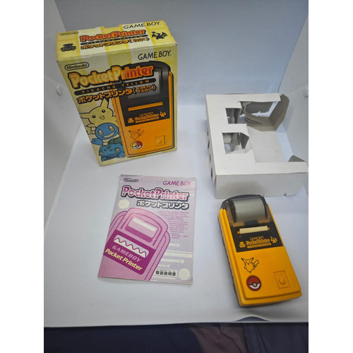 Game Boy Pocket Printer Pokemon - Na Caixa! | Shopee Brasil