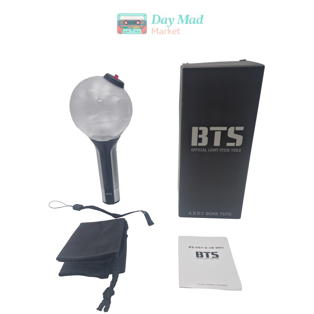 アミボム ARMY VER.2 2017 BTS Oficial LIGHT STICK FANLIGHT ARMY BOMB VER . 2 (Conjunto