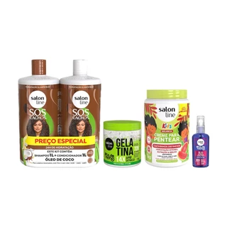Kit Mega Hidratação e Brilho em Oferta na Shopee