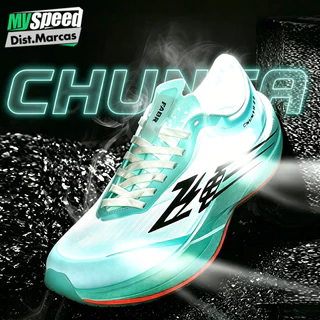 CHUNTA 6.0 Tênis Corrida Placa Carbono Unissex Maratona Amortecimento Leve Respirável Masculino Feminino Tênis 43