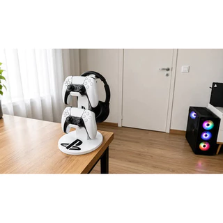Suporte Duplo Para Controles Ps5 Ps4 Design Gamer Suporte