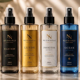 Perfumes Body Splash Masculinos 200ml Importado Fixação Longa Duração Deo Colônia NeoNoble