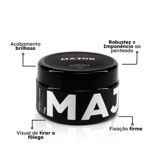 Pomada Modeladora Profissional De Cabelo Masculino-Major