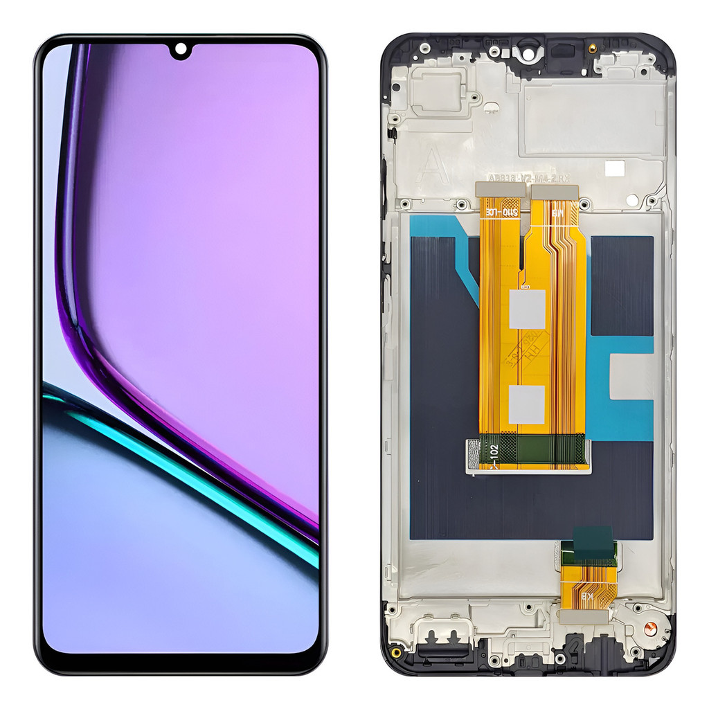 Tela Frontal Display Para Realme Note 60 Com Aro Rmx 3933 | Shopee Brasil