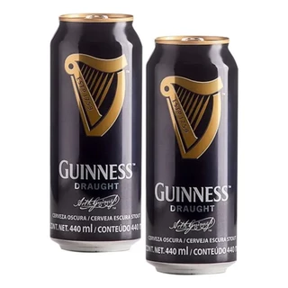 Kit 2 Cerveja Guinness Draught 440ml