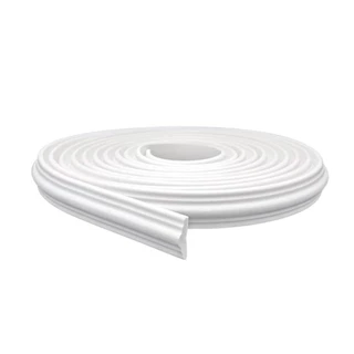 Rodameio Meu Rodapé Autocolante em Eva RM61 Branco 3,8cmx10m em Oferta na Shopee