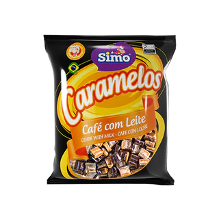 Caramelos sabor Café com Leite de 500g - Simonetto